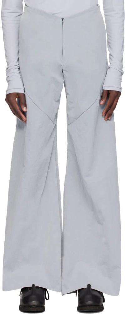Nuba Ssense Exclusive Gray Trousers In Grey