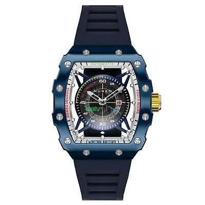 Pre-owned Nubeo Huygens Automatic Cobalt Blue Limited Edition