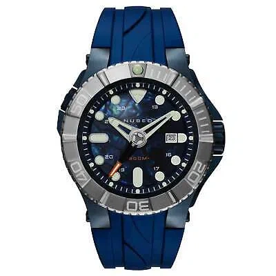 Pre-owned Nubeo Manta Automatic Blue Abalone Limited Edition