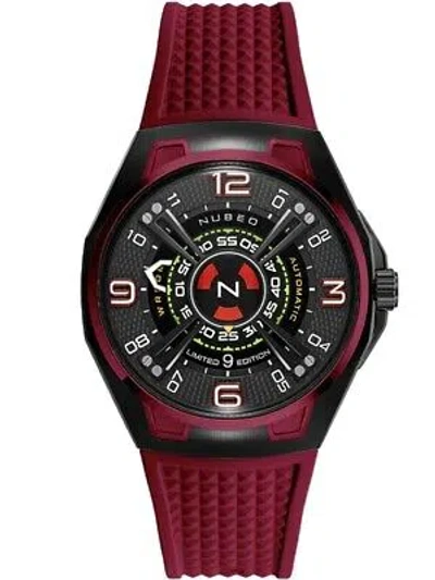 Pre-owned Nubeo Nb-6094-02 Mens Watch Oao Automatic Limited Edition 44mm 5atm