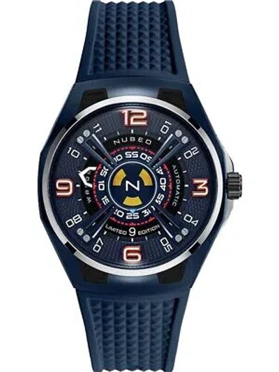 Pre-owned Nubeo Nb-6094-03 Mens Watch Oao Automatic Limited Edition 44mm 5atm