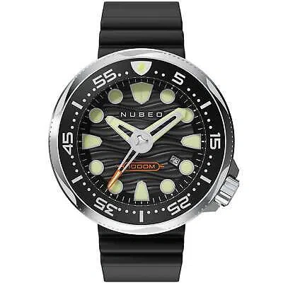 Pre-owned Nubeo Ventana Automatic Black Watch - Brand