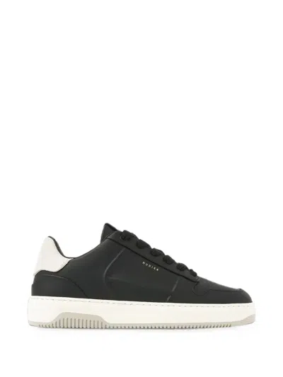 Nubikk Basket Cole Leather Low-top Sneakers In Black