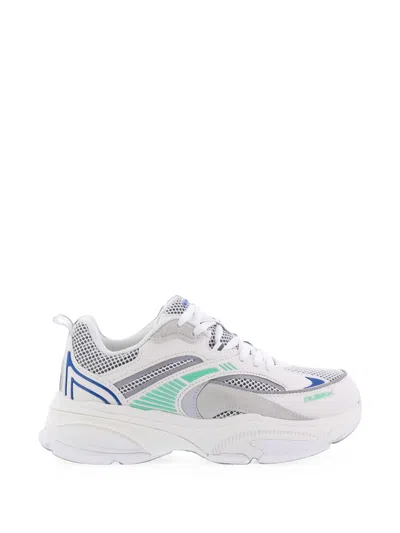 Nubikk Comet Runner Logo-print Low-top Sneakers In White