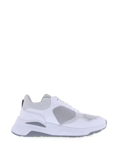 Nubikk Dusk Marine Leather Sneakers In Animal Print
