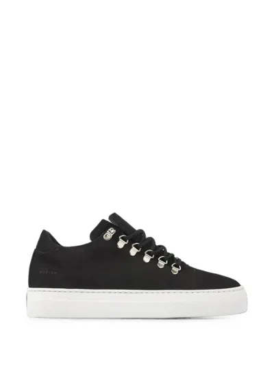 Nubikk Jagger Classic Lace-up Sneakers In Black