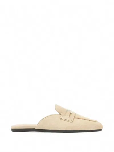 Nubikk Joan Hardware-detail Mules In Neutral