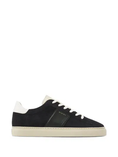 Nubikk Mr Jase Morris Leather Low-top Sneakers In Black