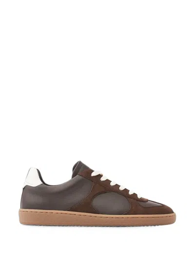 Nubikk Ray Rio Leather Low-top Sneakers In Brown