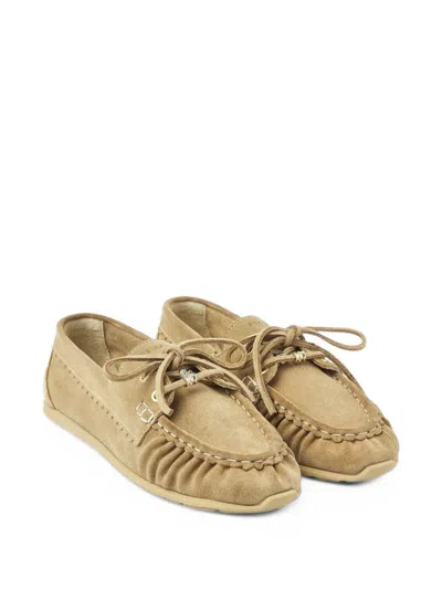 Nubikk Riley Jade Leather Derby Shoes In Multi