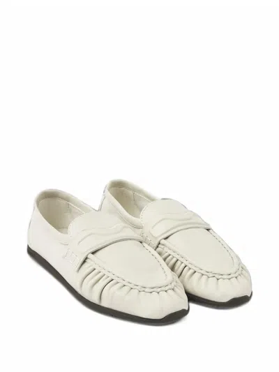 Nubikk Riley Mio Ruched Leather Loafers In Multi