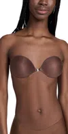 Nubra Nu Bra Basic Feather Lite Bra In Chocolate