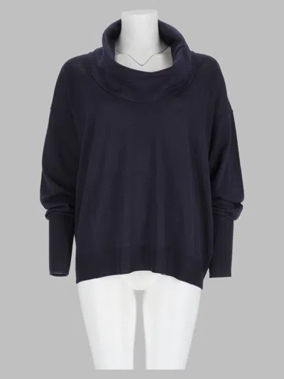 Nude 100% Wool Sweater For Women In Blue