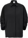 Nude Shirt 3/4 Shirt And Blouse Black In Schwarz