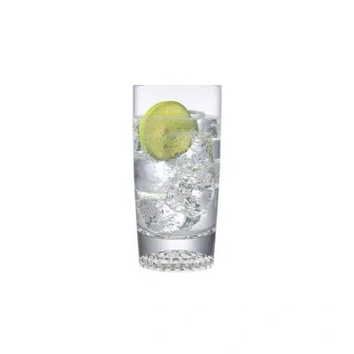 Nude Ace 16 Oz. Crystal Highball Glass In Clear
