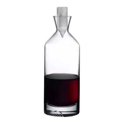Nude Alba Lead Free Crystal Whisky Decanter In Clear