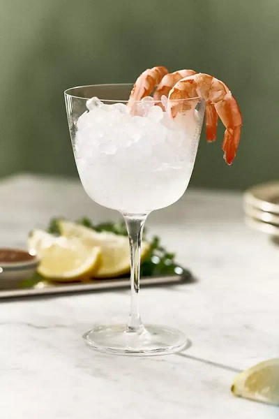 Nude Bar/giani Long-stem Cocktail Glasses, Set Of 2 In Transparent