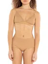 Nude Barre Women's Mesh Bralette In 10am Beige