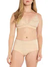 Nude Barre Women's Mesh Bralette In 7am Lightbeige