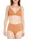 Nude Barre Women's Mesh Bralette In 9am Tan