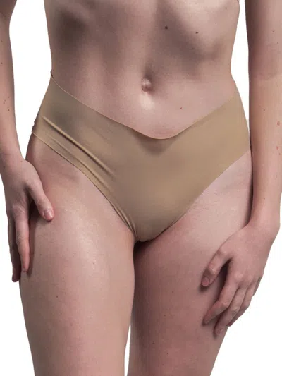 Nude Barre Women's Solid Bikini Briefs In Neutral