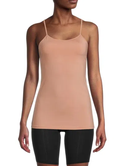 Nude Barre Women's Stretch Fitted Camisole In 8 Am