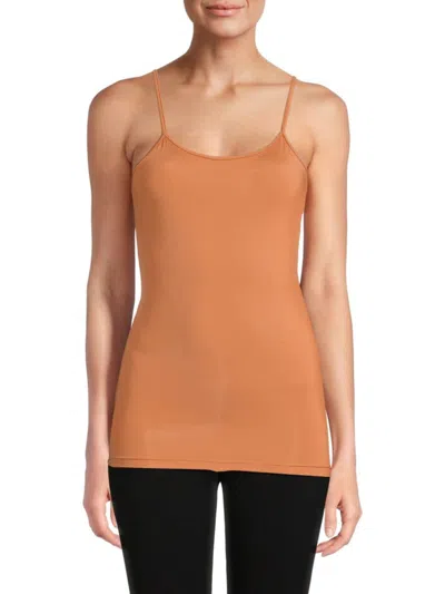 Nude Barre Women's Stretch Fitted Camisole In 9 Am