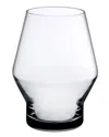 Nude Beak Glasses, Set Of 2 In Clear