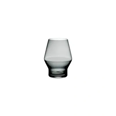Nude Beak Set Of 2 Lead Free Crystal Glasses In Smoke