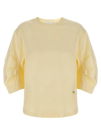 NUDE BEIGE COTTON T-SHIRT