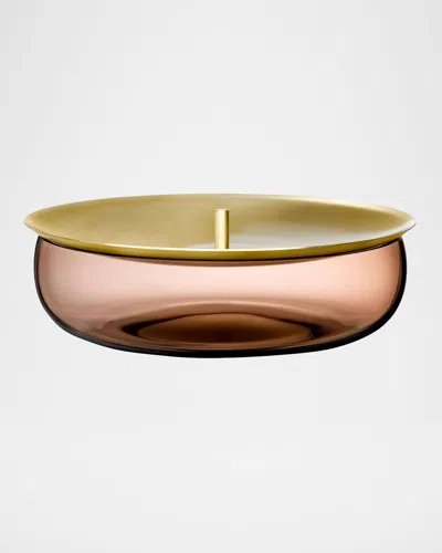 Nude Beret Medium Storage Box In Brown