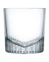 Nude Caldera Whiskey Glasses, Set Of 4 In Clear
