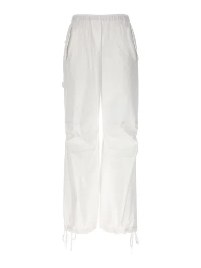 NUDE CARGO TROUSERS