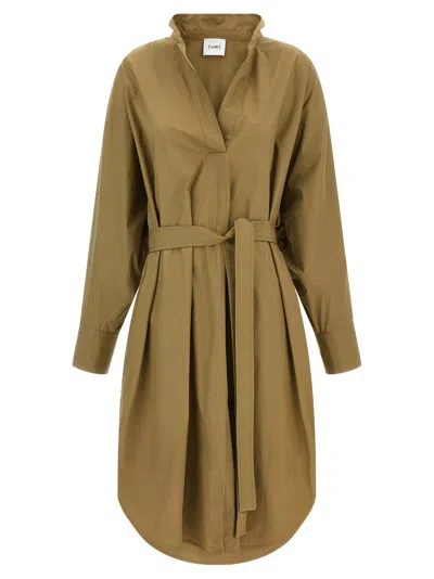 Nude Chemisier Dress In Brown