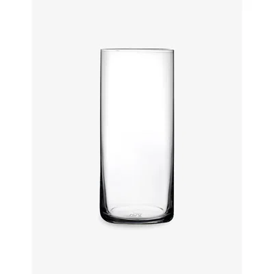 Nude Clear Finesse Crystal High Ball Glasses Set Of Four In Transparent