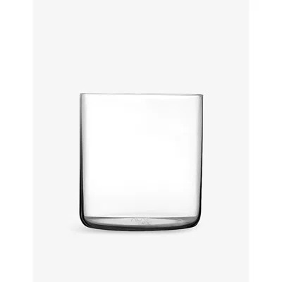 Nude Clear Finesse Whisky Crystal Glasses Set Of Four In Transparent