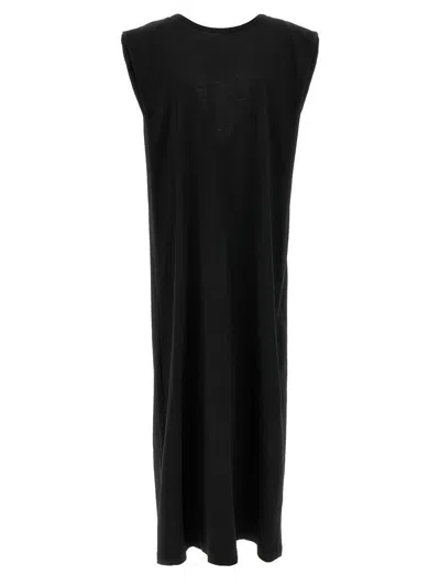 Nude Cotton Dress In Black