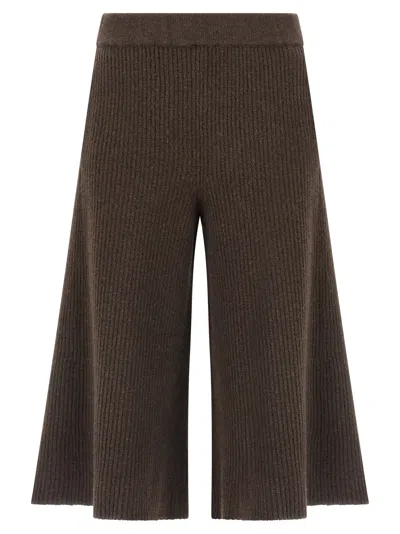 NUDE COULOTTE PANTS