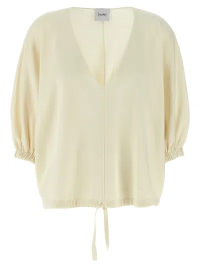 NUDE NUDE DRAWSTRING SWEATSHIRT