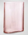 Nude Dusty Rose Mist Vase In Dusty Rose