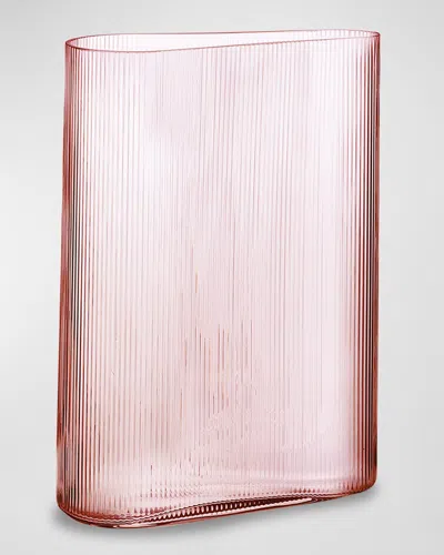 Nude Dusty Rose Mist Vase In Pink