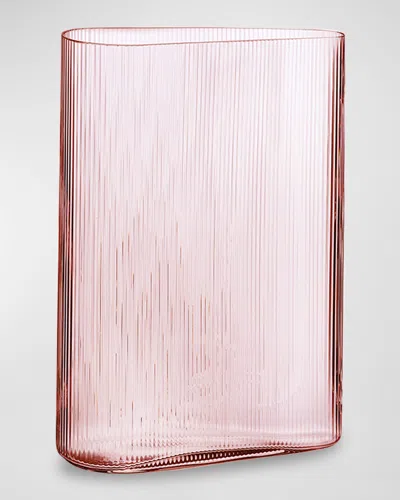 Nude Dusty Rose Mist Vase In Pink