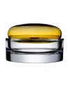 Nude Ecrin Wide Lidded Vessel In Transparent