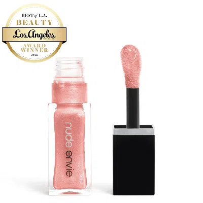 Nude Envie Lip Gloss Affection In White