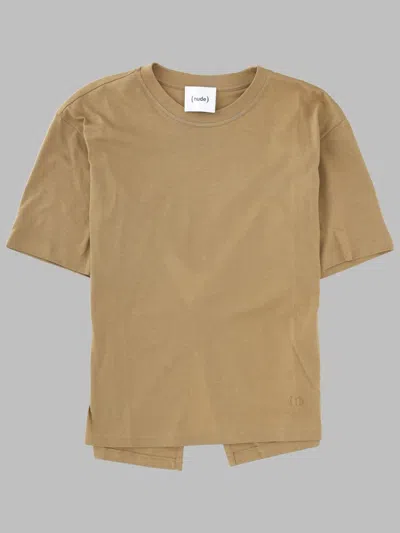 Nude Essential Women's T-shirt In Brown