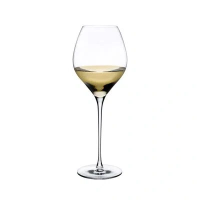 Nude Fantasy Set Of 2 Lead Free Crystal White Wine Glasses 26 Oz. In Clear