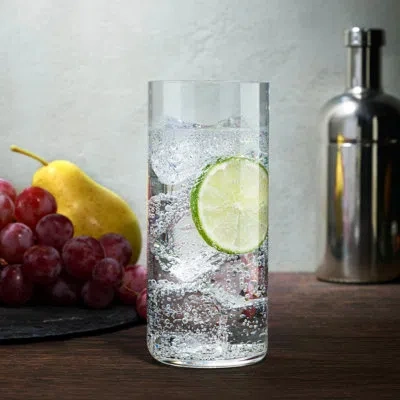 Nude Finesse Lead Free Crystal Highball Glass In Clear