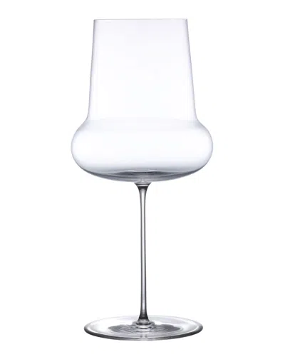 Nude Ghost Zero Belly White Wine Glass In Transparent
