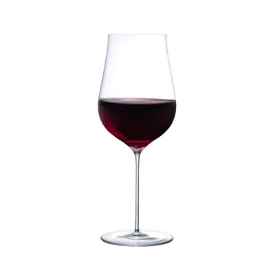 Nude Ghost Zero Tulip 17 Oz. Crystal Red Wine Glass In Clear