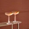 Nude Glass Big Top Coupe Glasses, Set Of 2